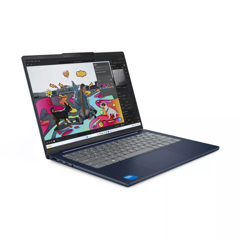 Lenovo IdeaPad schlank 5 14AKP10 Copilot+ PC AMD Ryzen™ AI 5 330 Laptop 35,6 cm (14 Zoll) WUXGA 16 GB DDR5-SDRAM 512 GB SSD Wi-Fi 7 (802.11be) Windows 11 Home Deutsch Blau
