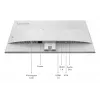 Lenovo L27-45 Computermonitor 68,6 cm (27 Zoll) 1920 x 1080 Pixel Full HD LED Grau