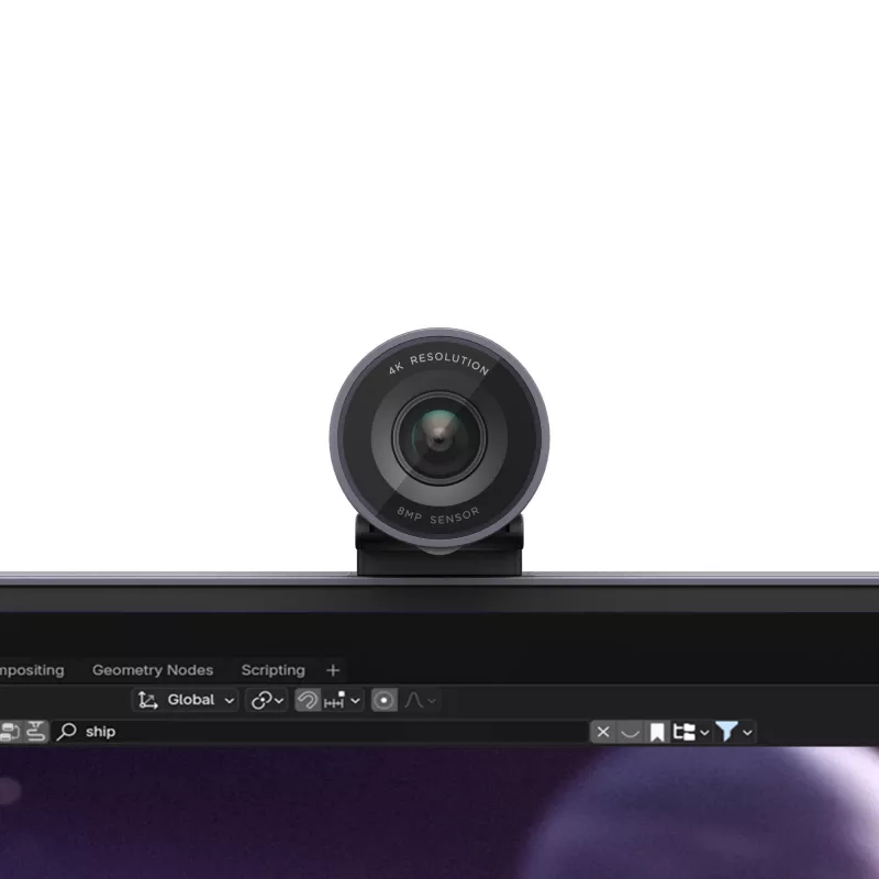Monitor Lenovo Yoga Pro 27UD-10 – 26,5 Zoll QD-OLED 4K (3840×2160), 0,03 ms, USB-C-Hub, VESA, Lautsprecher, höhenverstellbar, schwarz