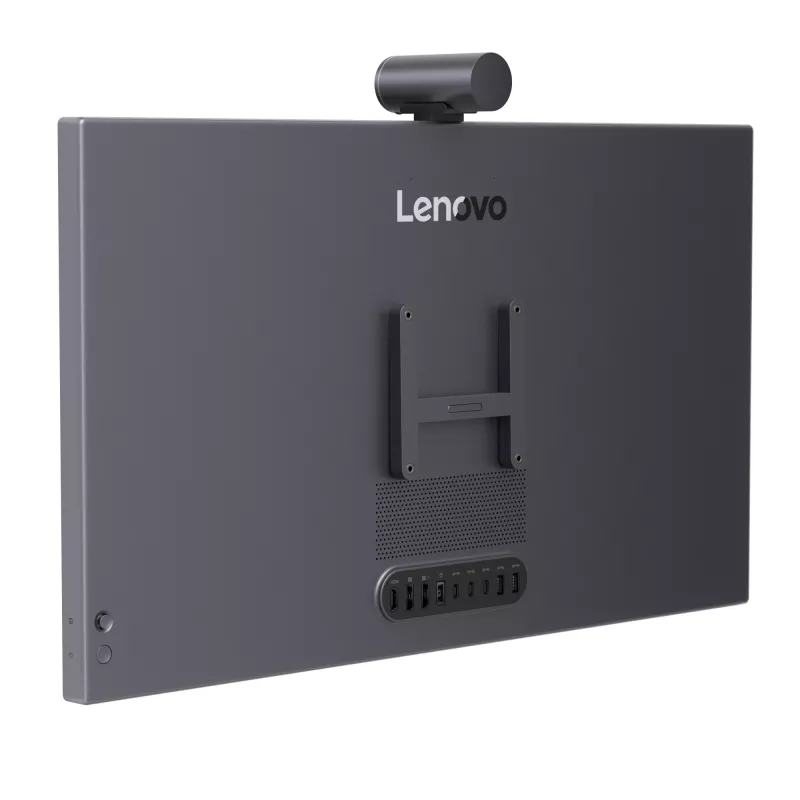 Monitor Lenovo Yoga Pro 27UD-10 – 26,5 Zoll QD-OLED 4K (3840×2160), 0,03 ms, USB-C-Hub, VESA, Lautsprecher, höhenverstellbar, schwarz