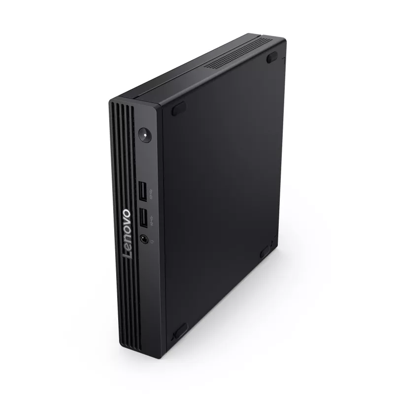 Mini-PC Lenovo V100q 13GG Tiny Intel N100, 8 GB DDR5 RAM, 256 GB SSD, Wi‑Fi 6, deutsche Tastatur, schwarz