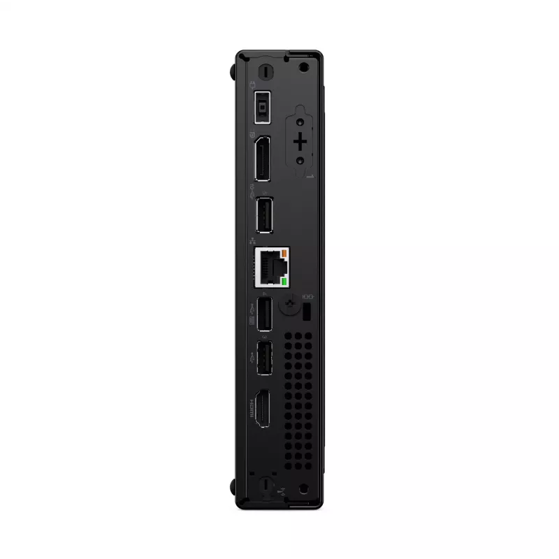 Mini-PC Lenovo V100q 13GG Tiny Intel N100, 8 GB DDR5 RAM, 256 GB SSD, Wi‑Fi 6, deutsche Tastatur, schwarz