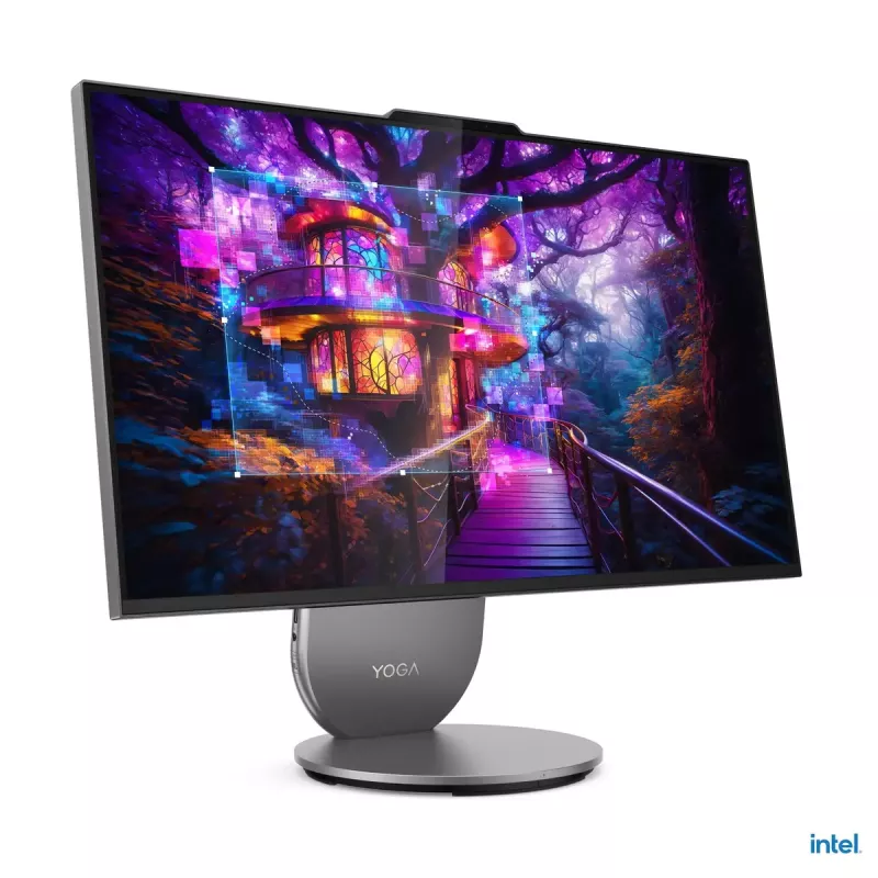 All-in-One-Desktop Lenovo Yoga AIO 9 27IAH10 — 27 Zoll QHD, Intel Core Ultra 7 255H, 16 GB LPDDR5x, 1 TB SSD, Intel Arc 140T, Windows 11 Home
