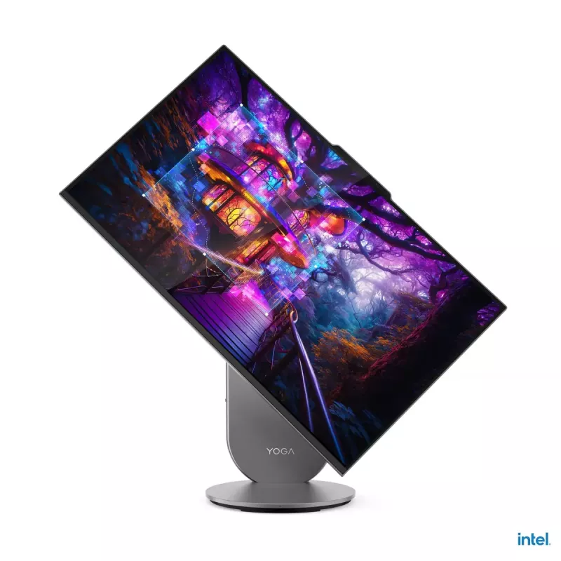 All-in-One-Desktop Lenovo Yoga AIO 9 27IAH10 — 27 Zoll QHD, Intel Core Ultra 7 255H, 16 GB LPDDR5x, 1 TB SSD, Intel Arc 140T, Windows 11 Home