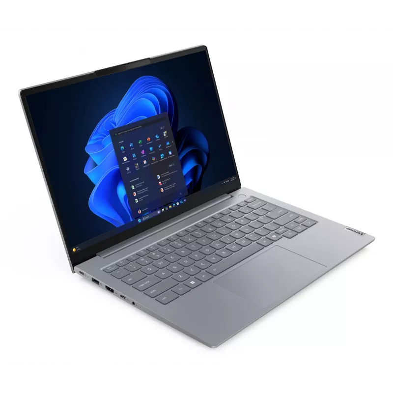 Lenovo ThinkBook 14 G9 AHP AMD Ryzen™ 5 220 Laptop 35,6 cm (14 Zoll) WUXGA 32 GB DDR5-SDRAM 512 GB SSD Wi-Fi 7 (802.11be) Windows 11 Pro German Grau