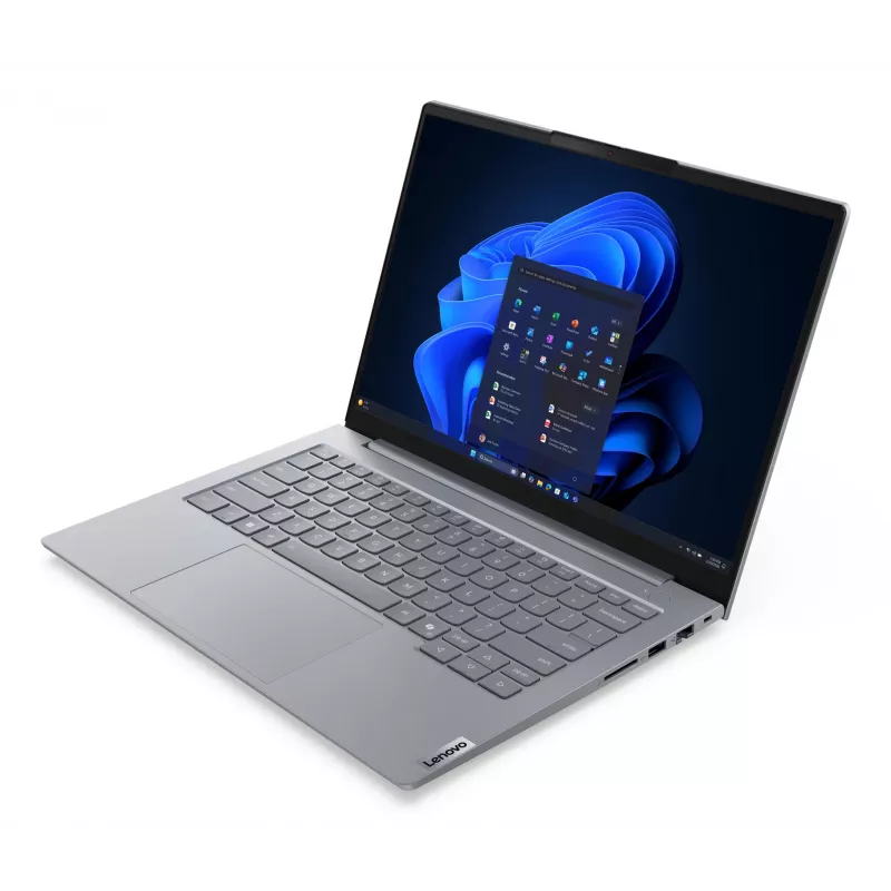 Lenovo ThinkBook 14 G9 AHP AMD Ryzen™ 5 220 Laptop 35,6 cm (14 Zoll) WUXGA 32 GB DDR5-SDRAM 512 GB SSD Wi-Fi 7 (802.11be) Windows 11 Pro German Grau