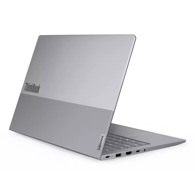 Lenovo ThinkBook 14 G9 AHP AMD Ryzen™ 5 220 Laptop 35,6 cm (14 Zoll) WUXGA 32 GB DDR5-SDRAM 512 GB SSD Wi-Fi 7 (802.11be) Windows 11 Pro German Grau