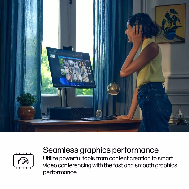 PC HP ProDesk 4 SFF G1i AI — Intel Core Ultra 7 265 (5,3 GHz, 20 Kerne), 16 GB DDR5, 1 TB NVMe SSD, Windows 11 Pro, Wi‑Fi 6E