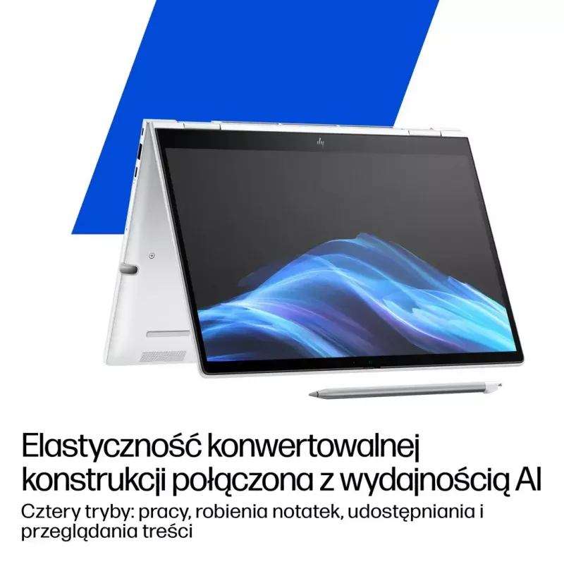 Laptop HP EliteBook 8 Flip G1i 13 Ultra — 13,3 inch WUXGA Touch IPS 400 nits, Ryzen 7 255U, 32GB LPDDR5x-7500, 1TB SSD, Intel Arc Kamera, 62Wh, Windows 11 Pro