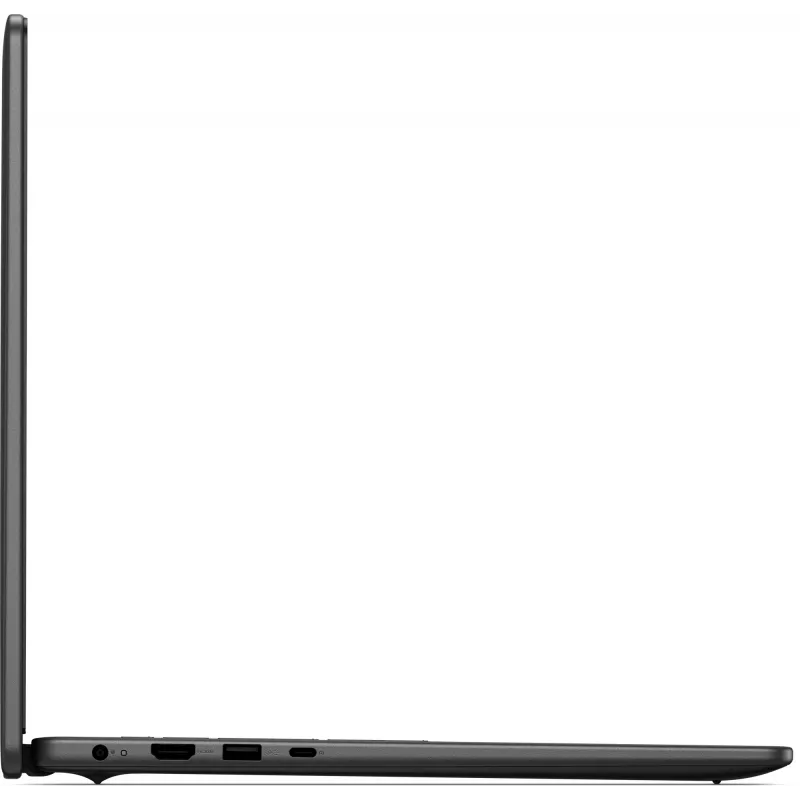DELL DC16250 Intel Core 5 120U Laptop 40,6 cm (16 Zoll) Full HD+ 8 GB DDR5-SDRAM 512 GB SSD Wi-Fi 6 (802.11ax) Ubuntu Linux UK International Schwarz
