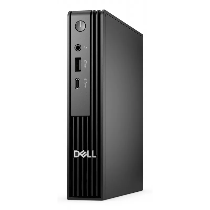 DELL Pro QCM1250 Intel® Core™ i3 i3-14100T 16 GB DDR5-SDRAM 512 GB SSD Windows 11 Pro Micro PC Mini PC Schwarz