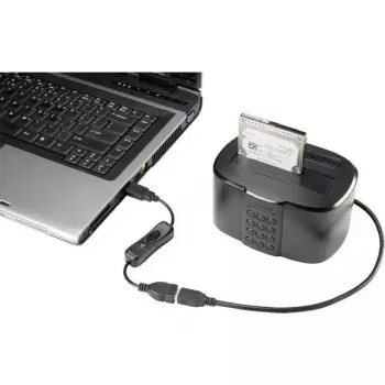 USB-Kabel Renkforce RF-3322982 0,25 m USB A Schwarz