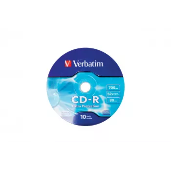 Verbatim CD-R 52X 700MB 10PK OPS Wrap EP 10 Stück