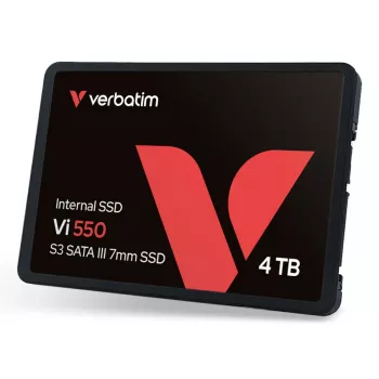 Verbatim Vi550 S3 SSD 4TB, 4 TB, 2,5 Zoll, 510 MB/s, 6 Gbit/s
