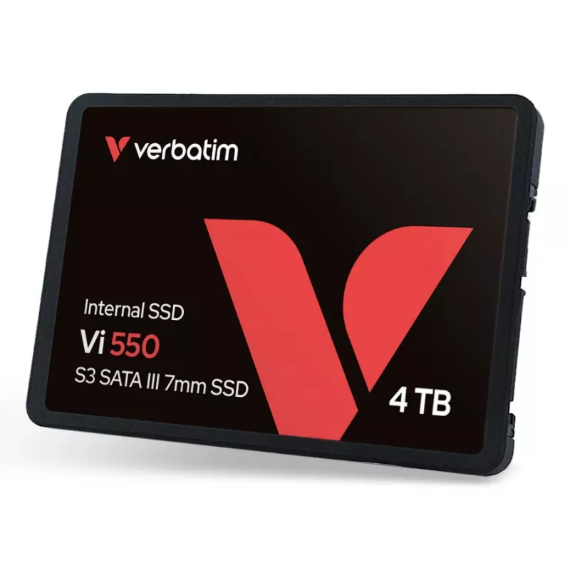 Verbatim Vi550 S3 SSD 4TB, 4 TB, 2,5 Zoll, 510 MB/s, 6 Gbit/s