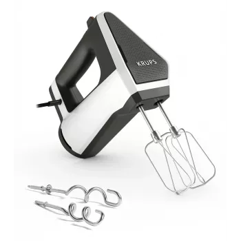 Krups 3MIX 6000 Handmixer 600 W Grau, Weiß