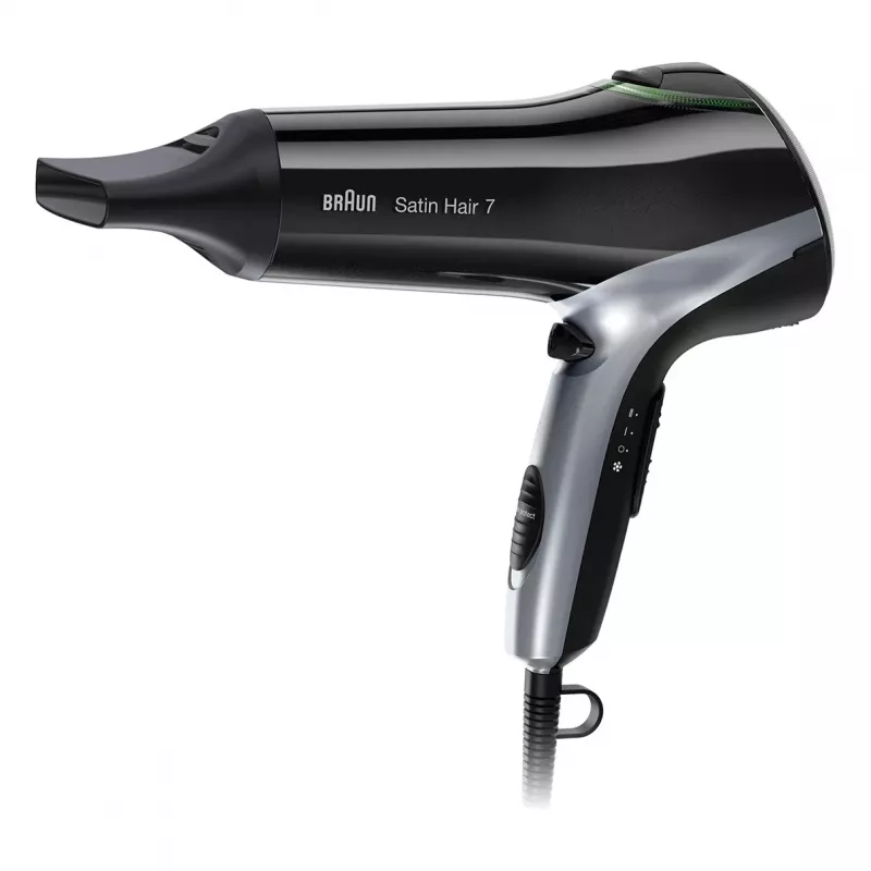 Braun HD710 Haartrockner 2200 W Schwarz, Silber