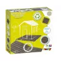 Spielhausboden Simba‑Dickie Smoby 810907, holzfarben grau, für draußen, 3,18 kg