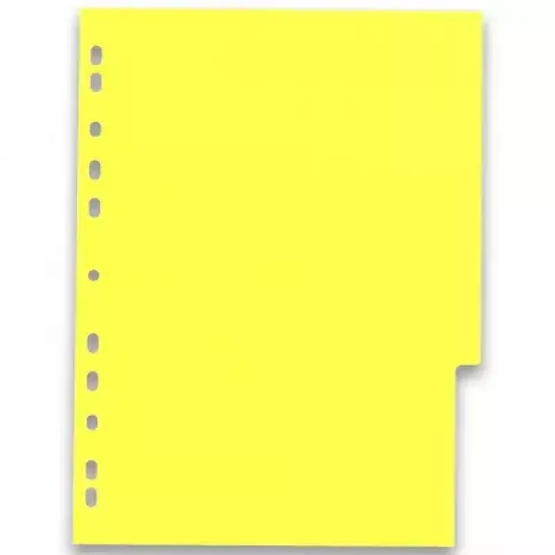 Divider Elba Oxford 400005445 — A4 Polypropylen (PP), sortierte Farben, 6 Stück, 227×300 mm