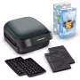 Waffeleisen Tefal Snack Collection SW862BF0 2 Waffeln 700 W Schwarz Dunkelgrün