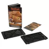 Tefal XA800612 Herzförmige Waffelplatten für SW852 Sandwich Maker, Schwarz