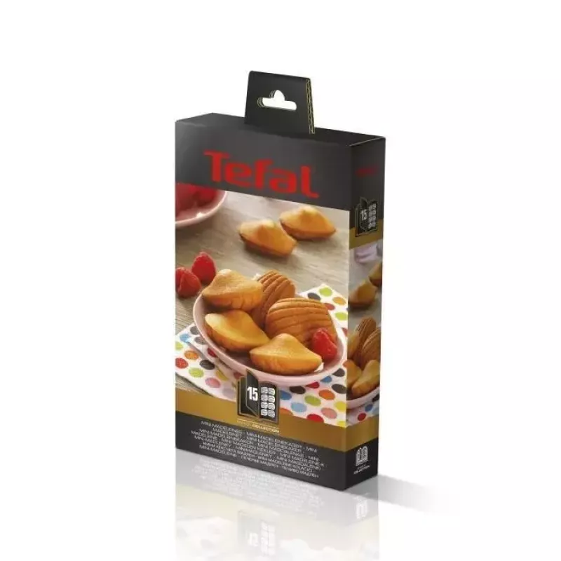 Ersatzplatte Tefal XA801512 Schwarz für Snack Collection, 242×155×44 mm, 2 Stück