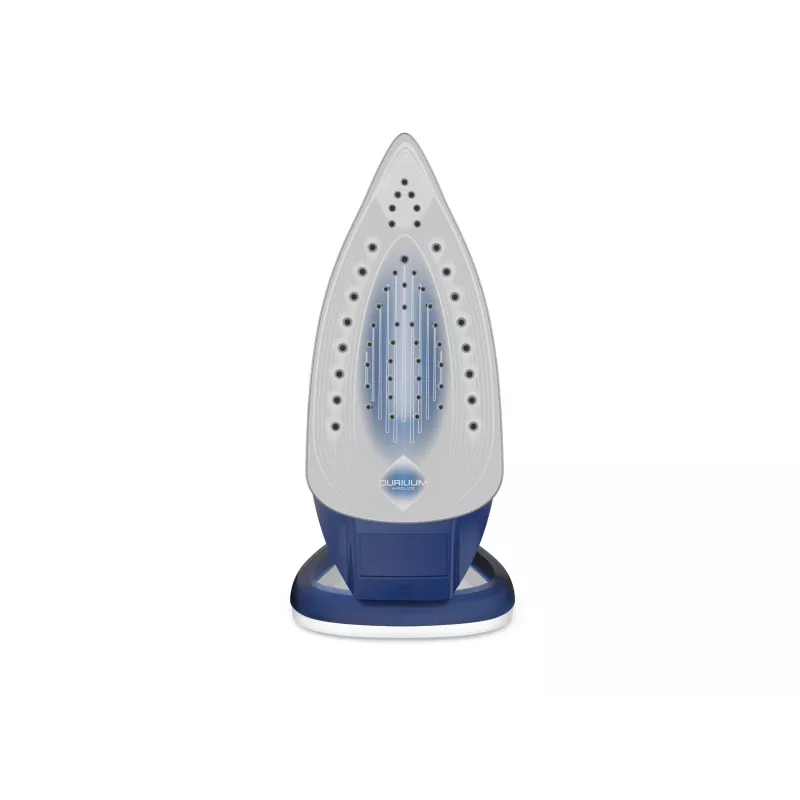 Tefal EasyGliss Plus FV5735 Bügeleisen Trocken- & Dampfbügeleisen Durilium-Bügelsohle 2500 W Blau, Weiß