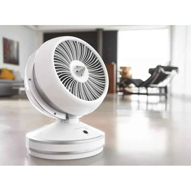 Rowenta HQ7152 Innenbereich Weiß, Silber Ventilator elektrischer Raumheizer