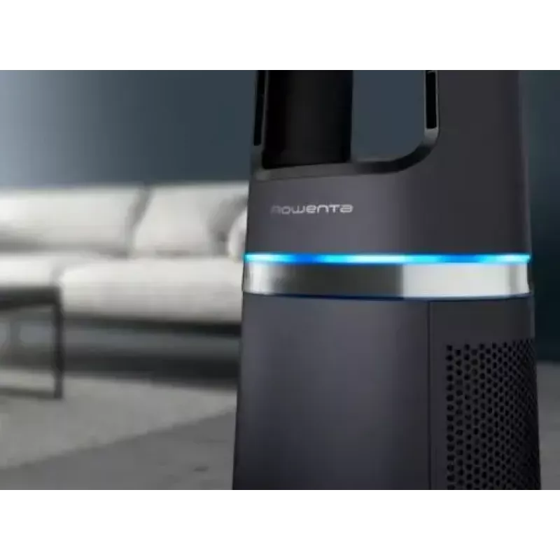 Luftreiniger Rowenta Eclipse 3-in-1 Connect QU5072 für bis zu 50 m², 130 m³/h, 62 dB, Silber