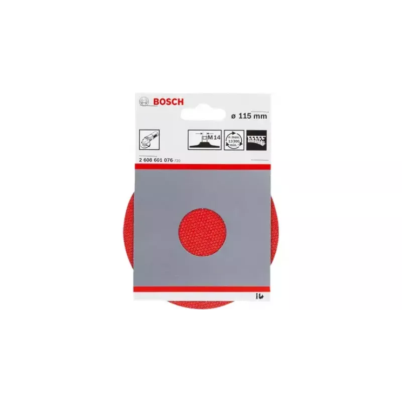 Klettverschluss-Befestigungsplatten Bosch 2608601077 1 Stück