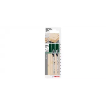 Bosch 2 609 256 723 Stich-/Säbelsägen-/Pendelhubstichsägenblatt Stichsägeblatt Hochkohlenstoffstahl (HCS) 2 Stk.