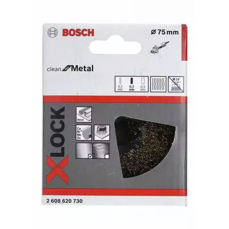 Bosch 2 608 620 730 Winkelschleifer-Zubehör Topfbürste