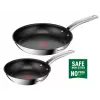 Bratpfannen-Set Tefal Intuition B817S255 — Edelstahlpfannen 20 cm und 26 cm