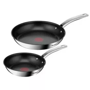Bratpfannen-Set Tefal Intuition B817S255 — Edelstahlpfannen 20 cm und 26 cm