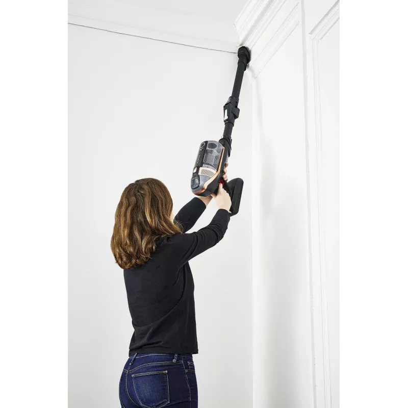 Rowenta X-Force RH99F1 2-in-1-Stabstaubsauger Batterie Trocken HEPA Beutellos 0,9 l Schwarz, Grau