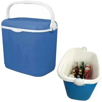 Kühltasche Keter High-rise 33 L — 49,8×33,3×41 cm, blau/weiß