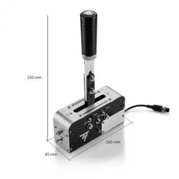 Handbremse Thrustmaster 4060306 USB Schwarz Silber für PC PS4 PS5 Xbox