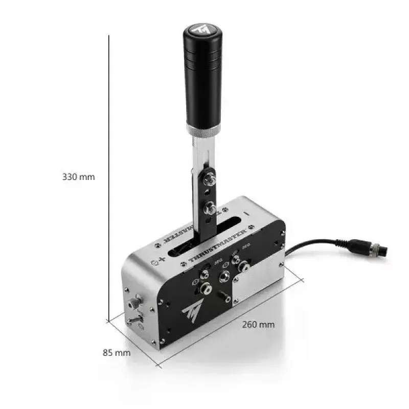 Handbremse Thrustmaster 4060306 USB Schwarz Silber für PC PS4 PS5 Xbox