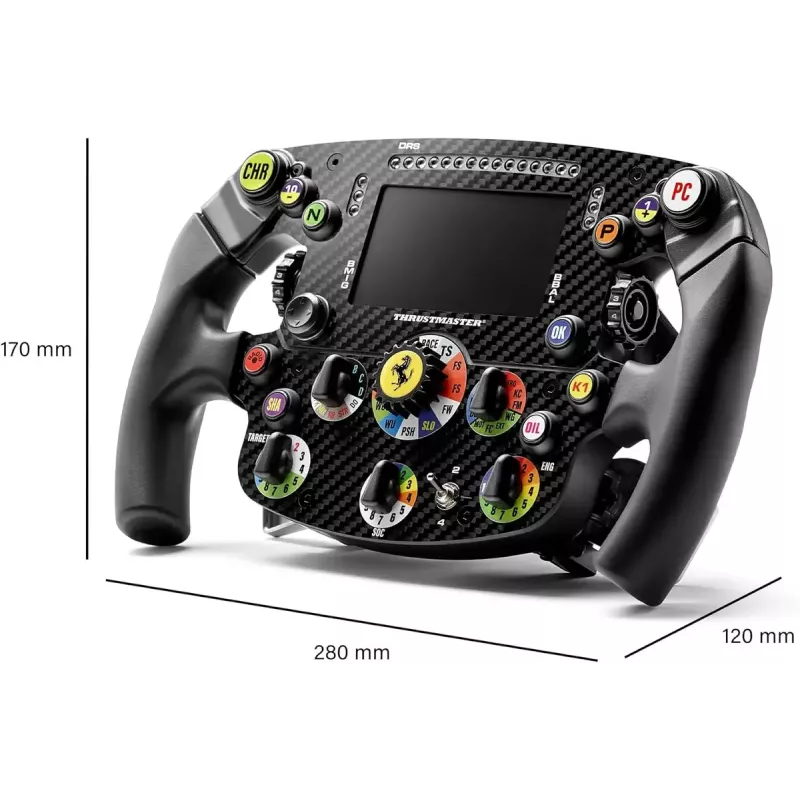 Racing Wheel Thrustmaster AddOn Ferrari SF25 Edition für KON/PC — offizielles Ferrari-Lenkradreplikat