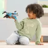 Transformierbares Spielzeug VTech Switch & Go Dinos Fire Pterotactyl — VTech Modell 80-572804, elektronischer transformierbarer Dinosaurier/Fahrzeug