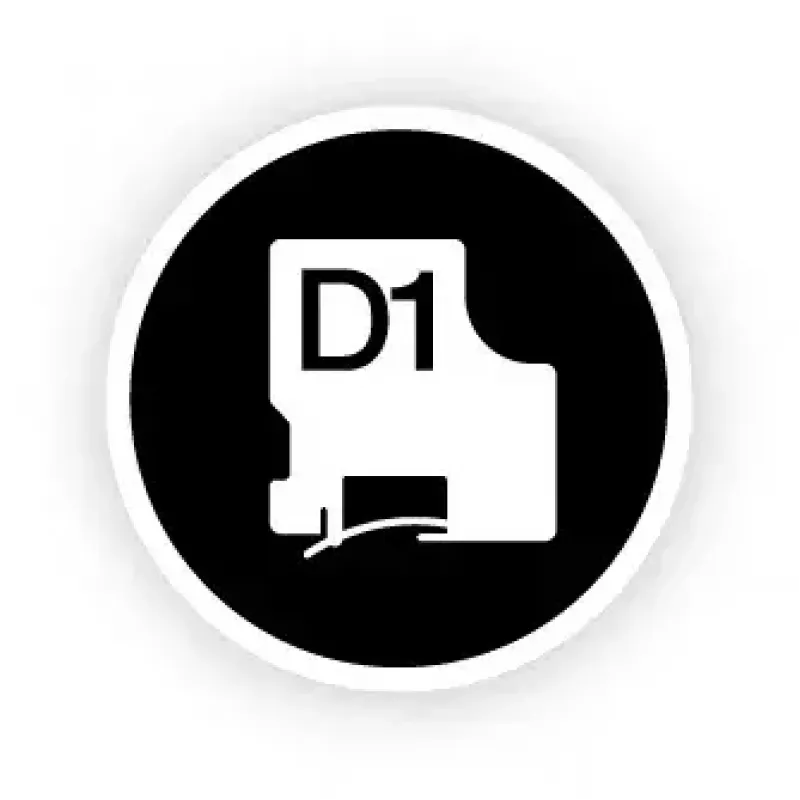 Etikettendrucker DYMO LabelManager 210D QWERTY Thermotransfer 180x180 DPI