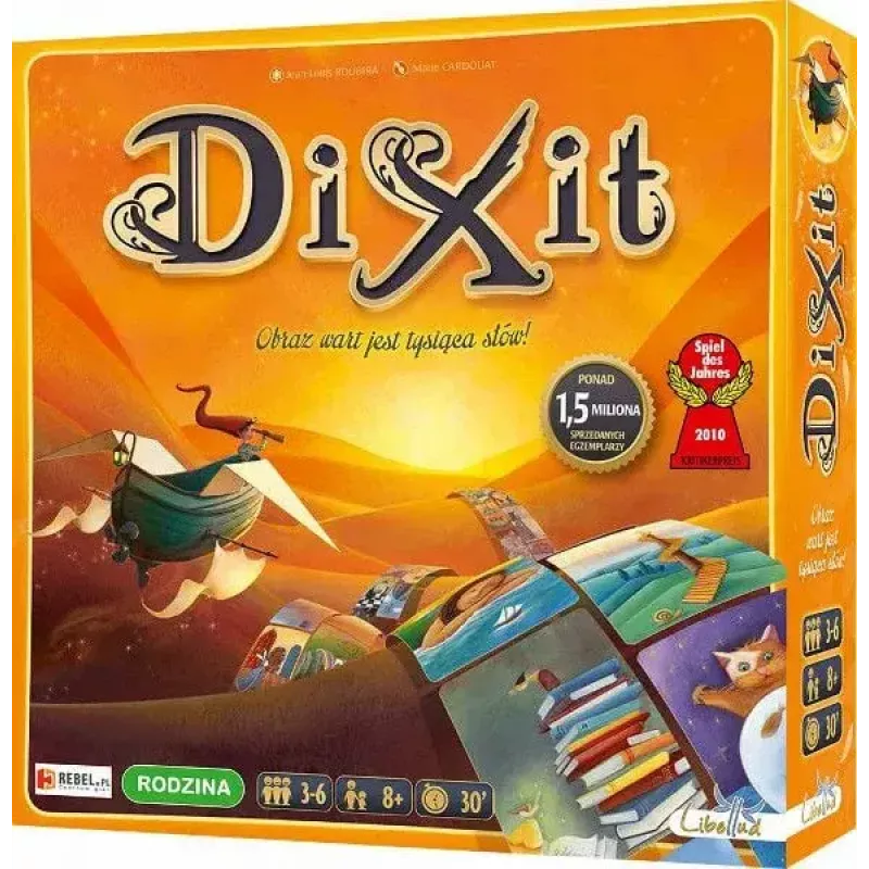 Brettspiel Rebel Dixit (Rebel) mit 84 illustrierten Karten — 16721