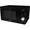 Gorenje Mikrowelle MO20A3B, Arbeitsplatte, Solo-Mikrowelle, 20 l, 800 W, integriertes Display, LED