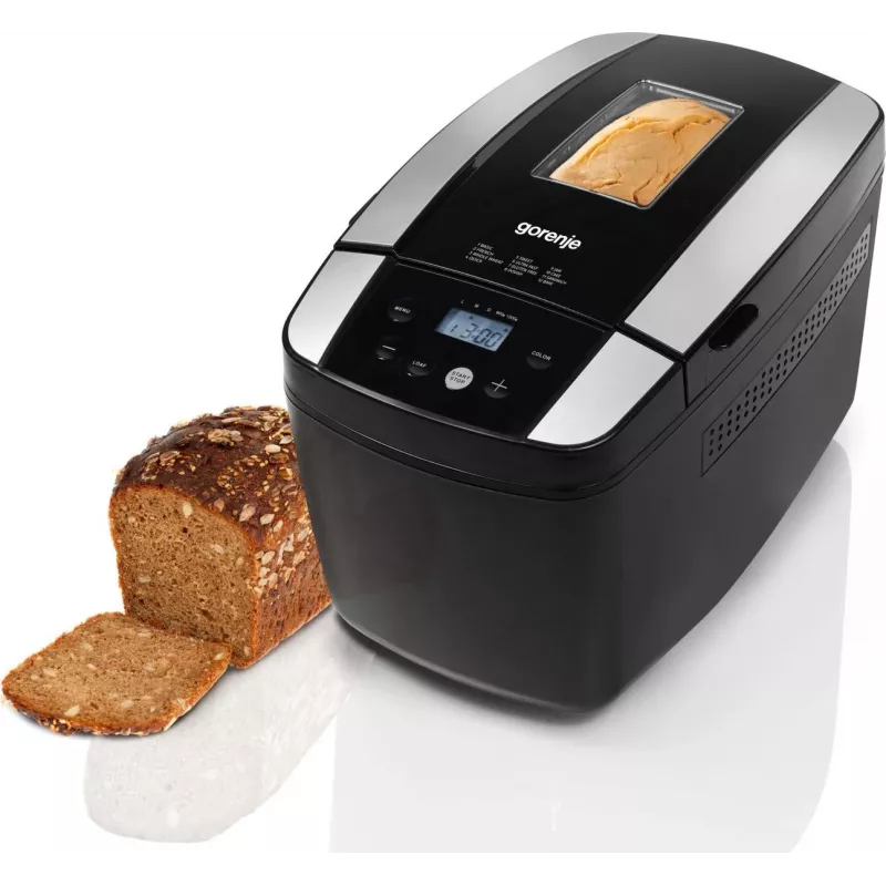 Gorenje BM1210BK Brotbackautomat 800 W Schwarz, Grau
