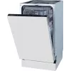 Gorenje Diskmaskin GV561D10 BK070, Unterbaufähig, Slimline (45 cm), Weiß, Standard (80 - 85 cm), Schwarz, Tasten