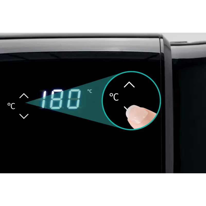 Gorenje AF1700DB Einzel 5 L Einbau 1700 W Heißluftfritteuse Schwarz, Metallisch
