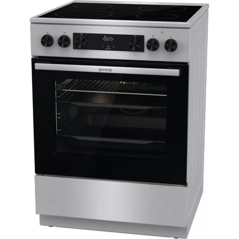 Gorenje GECS6C70XC Herd Freistehender Herd Elektrokochfeld Edelstahl