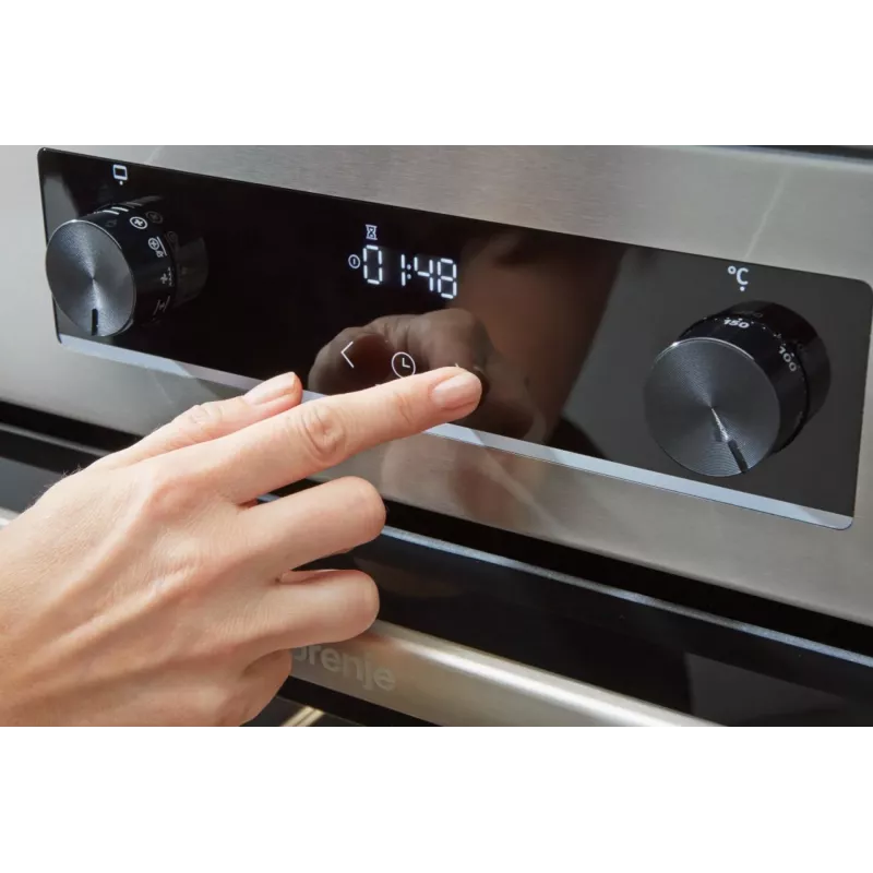 Gorenje GECS6C70XC Herd Freistehender Herd Elektrokochfeld Edelstahl