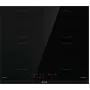 Gorenje Induktionskochfeld GI6401BCE RAL9017, Schwarz, Einbau, 59,5 cm, Zonen-Induktionskochfeld, Glaskeramik, 4 Zone(n)