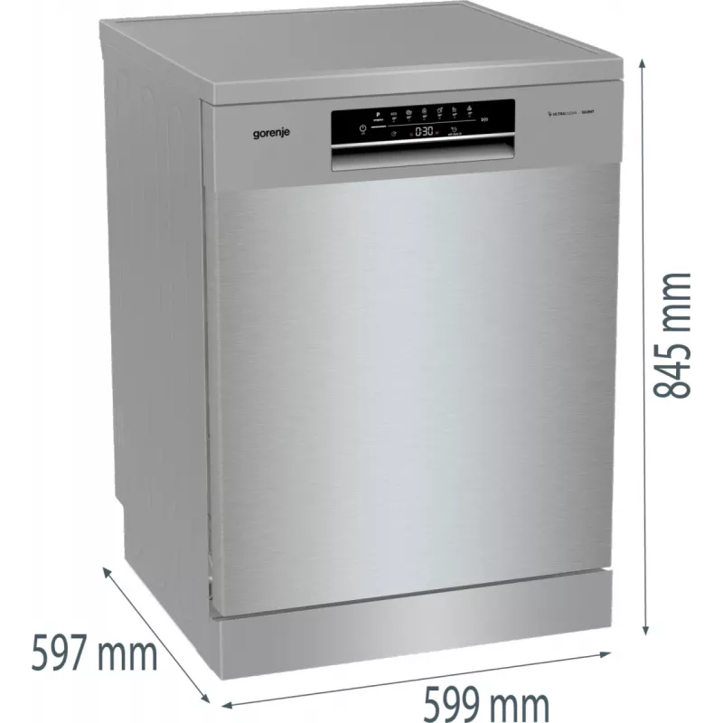 Gorenje GS642E90X Freistehend 13 Maßgedecke
